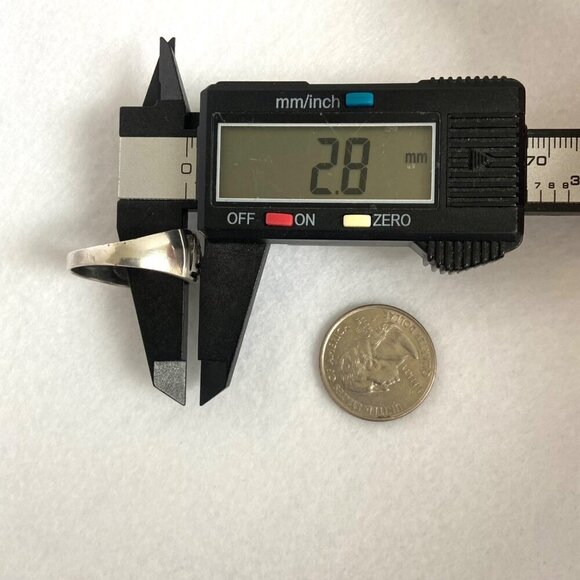 Sterling Silver 925 Celtic Knot Unisex 11MM Wide Band Ring Sz 12 - Picture 14 of 15